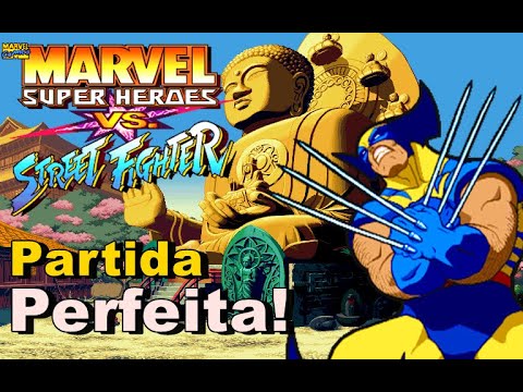 Partida De Inscrito - Marvel Super Heroes vs Street Fighter
