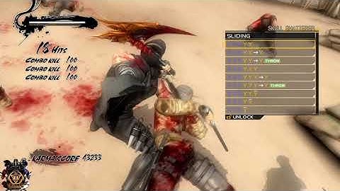 Ninja Gaiden 3: RE - Kusari-Gama moves showcase and breakdown