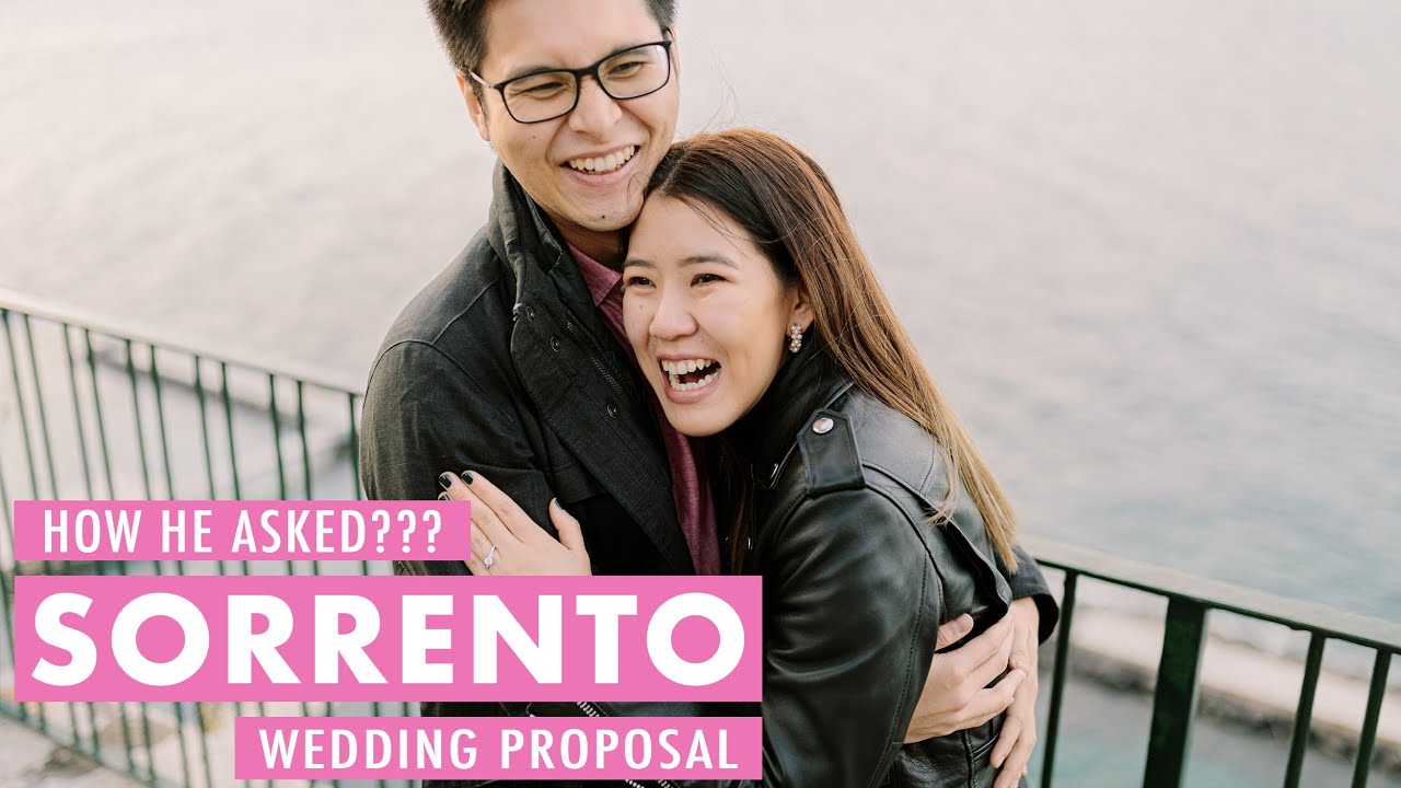 Best Wedding Proposal in Sorrento Amalfi Coast Positano Photographer - How He Asked?