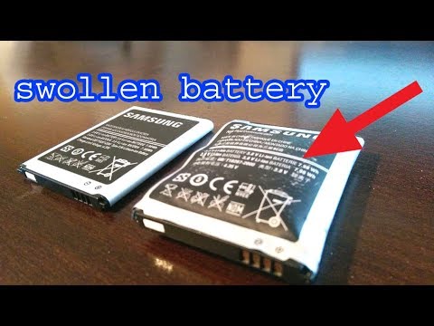 How to fix swollen phone battery, phone battery