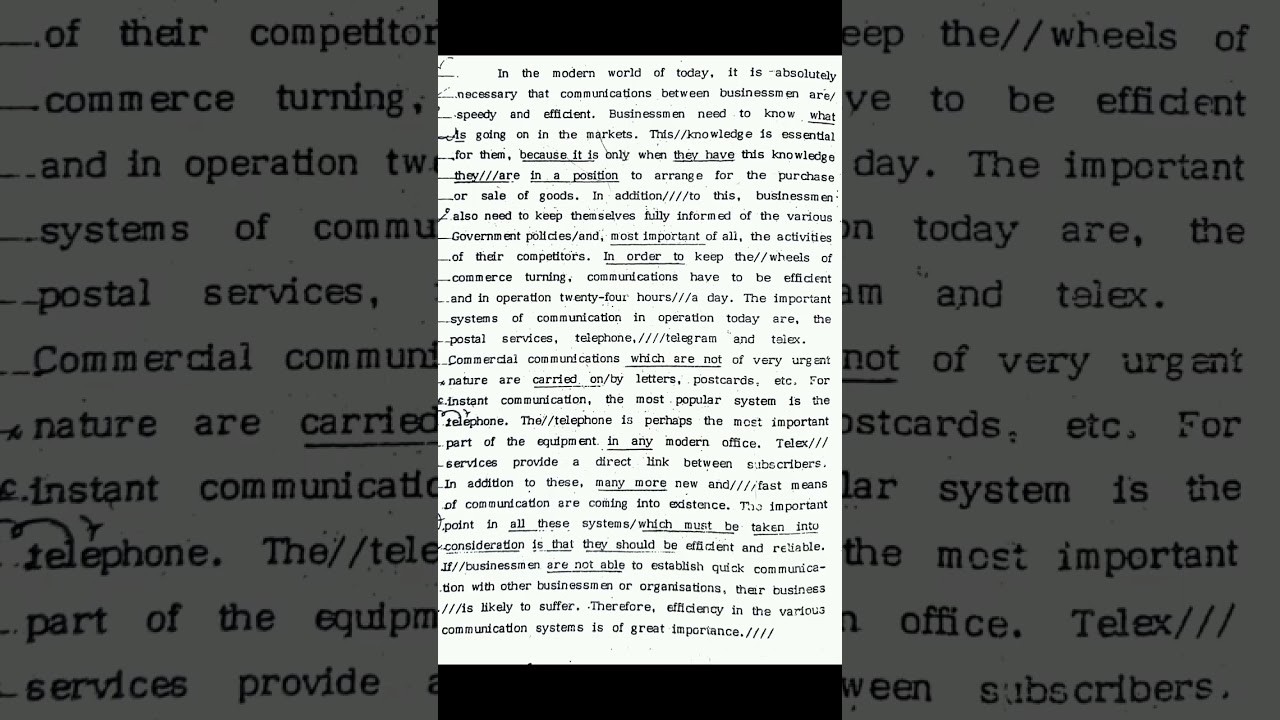 No. 11 English General Dictation GCC