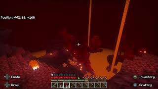 Minecraft Gameplay Part 5 - Finding a Nether Fortress @MoonblastGaming