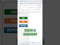 Create a PRO Navigation Bar in Excel! 🚀 #Shorts
