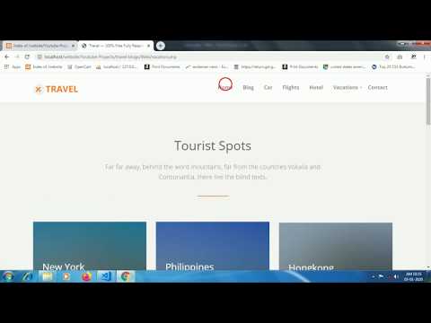How Create PHP Menu Active Change Color Dynamic Menu Step by Step