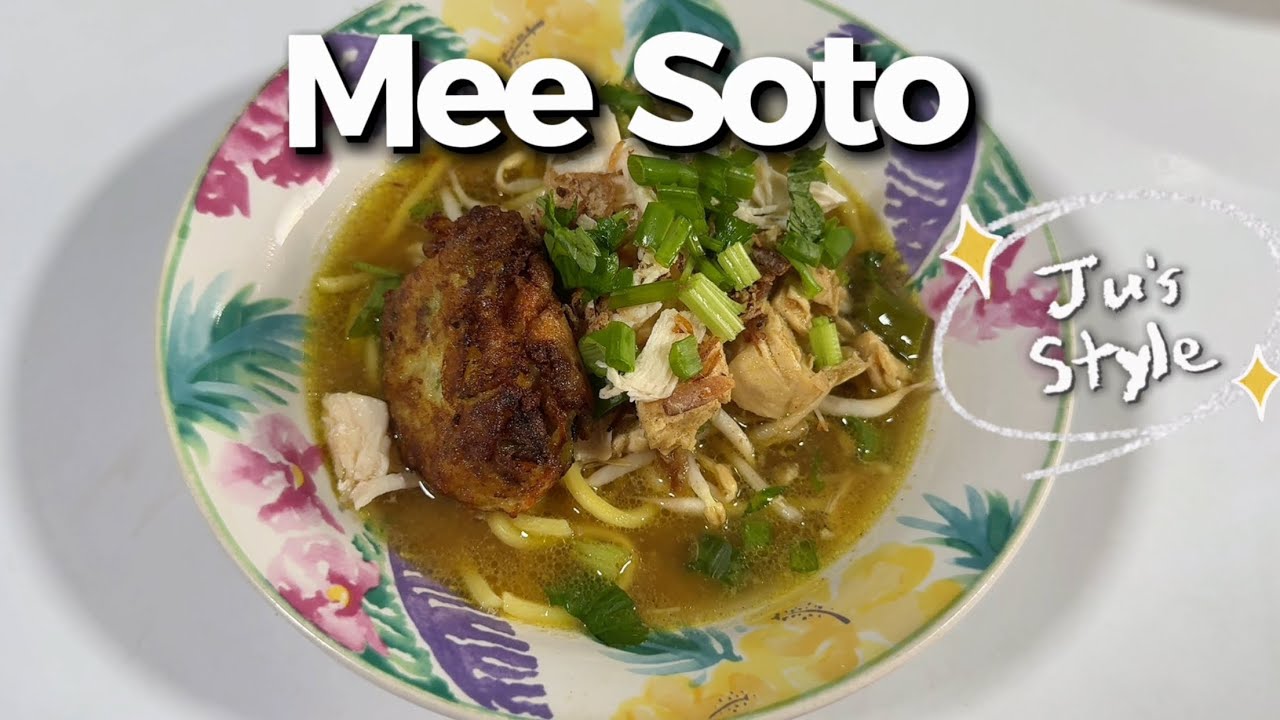 Mee Soto Recipe (Fully Complete Steps)