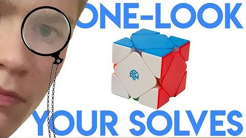 Jacob Levie: Increasing One-Look Rate (skewb)