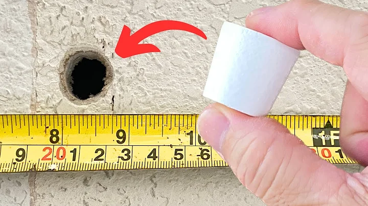 The BEST Patch for Big Drywall Anchor Holes