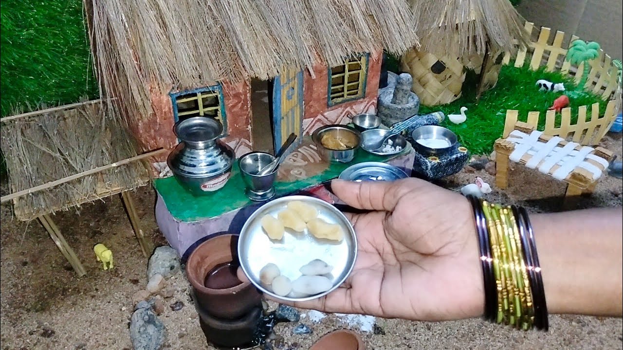kozhukkattai recipe in tamil, tiny food, miniature cooking கொழுக்கட்டை
