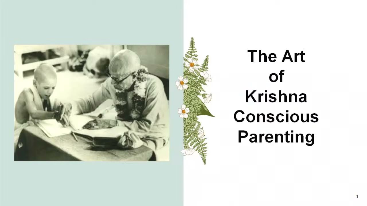 The Art of Krishna Conscious Parenting | HG Aruddha Devi Mataji | 211225