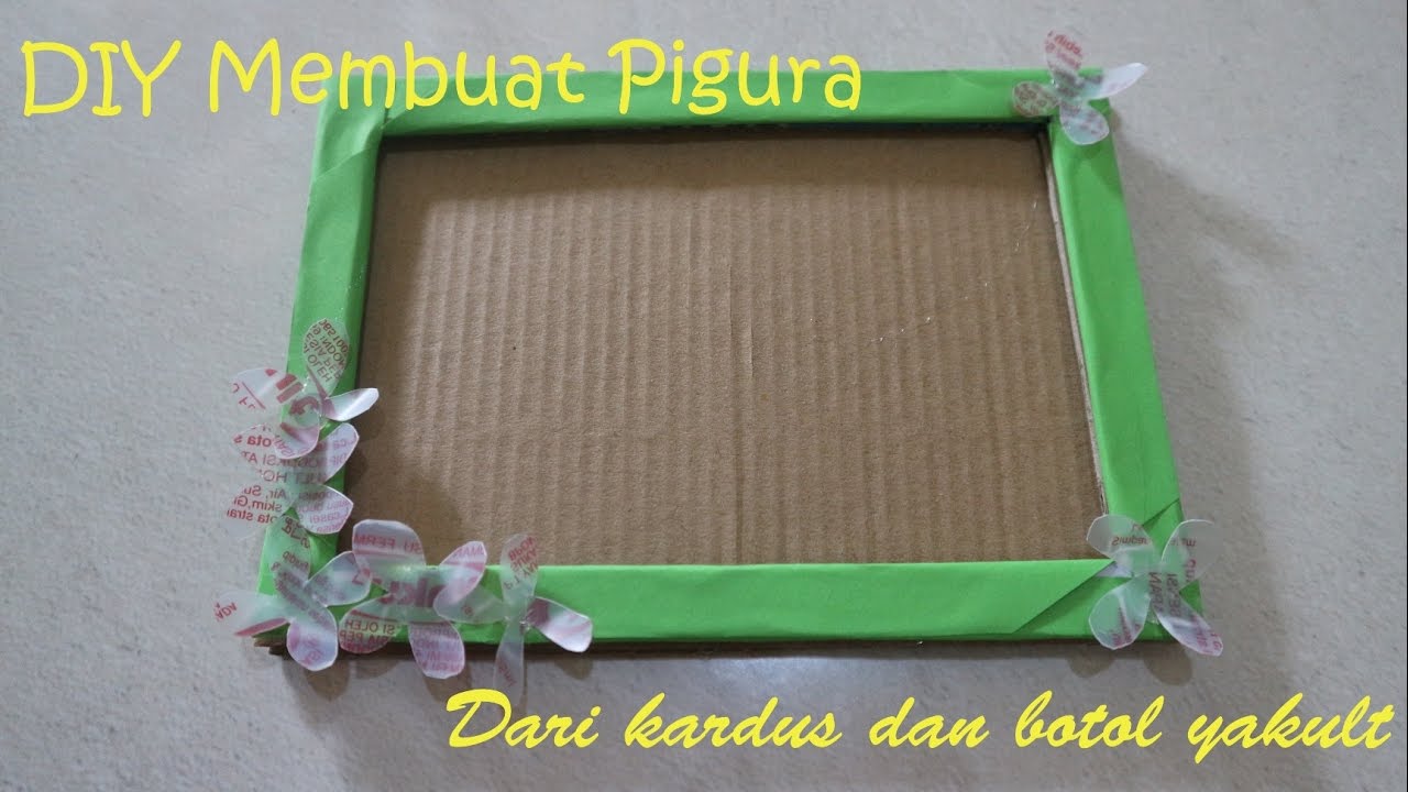 Bingkai Foto Dari Kardus Dan Kertas Kado Bagikan Contoh