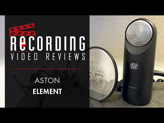 RECORDING Video Review: Aston Microphones Element - YouTube