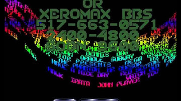 Amiga BBS Intro : Mega Quick Intro / Red Sector Inc. (1990)