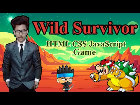 Wild Survivor Game - HTML CSS JavaScript