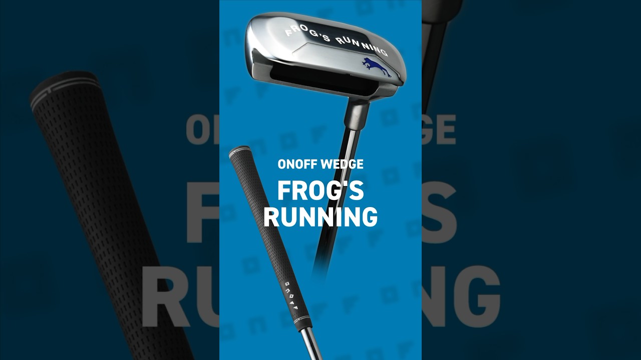 やさしいお助けウェッジ ONOFF WEDGE FROG'S RUNNING #golf #ゴルフ