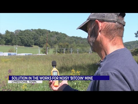 A bit of progress? Noise mitigation work underway at Bitcoin mine in rural Washington County