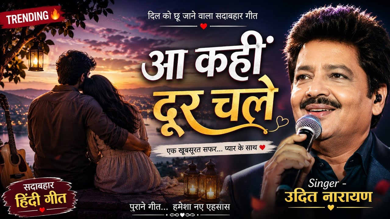 Aa Kahin Dur Chale // Udit Narayan // Alka Yagnik // Javed Akhar // Rajesh Roshan