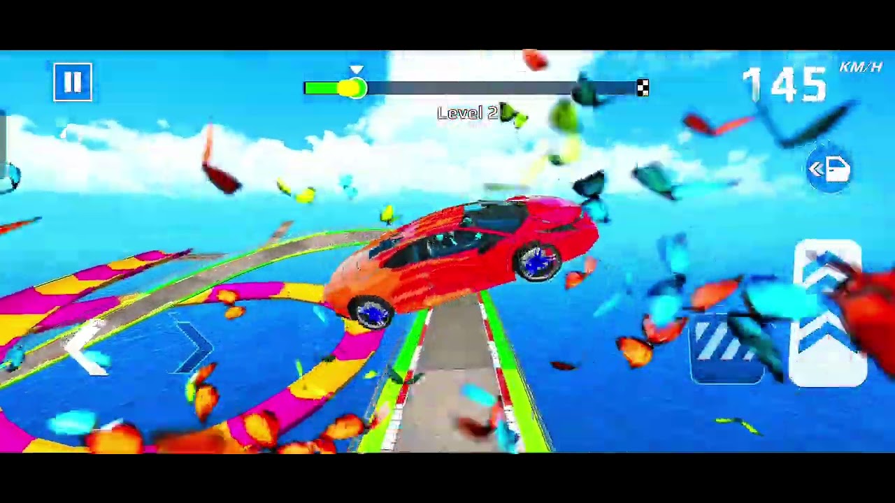 🔥 Mega Ramp Race Gameplay 2026 - Extreme Car Stunt Racing Game 🚗💥