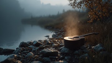 Verdwaald in Geluid bij de Rivier: Akoestische Gitaarsessies, Relaxte Gitaar Vibes