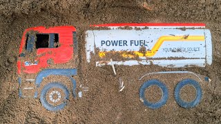 Finding Toy Cars, Long Container Truck, Dump Truck, Ambulance, Cement Mixer Truck, Police Truck