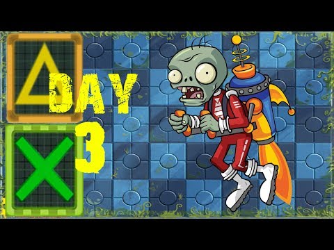 Plants vs Zombies 2 - Far Future - Day 3 [Jetpack Zombie] No Premium