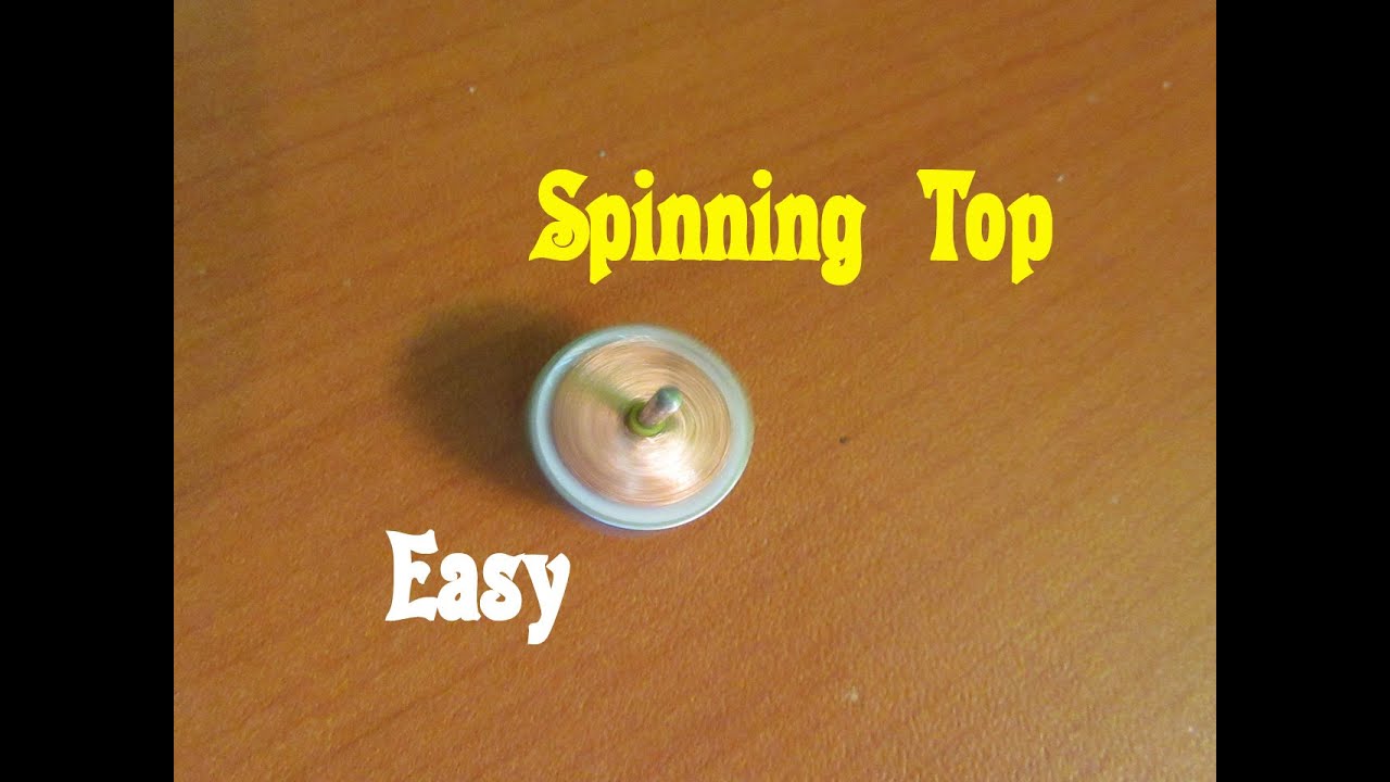 How To Make Spinning Top From DC Motor Easy Tutorials YouTube