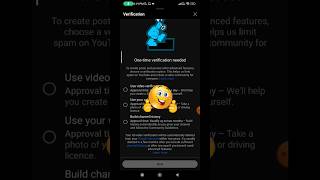  Click   Problem Solved  Create A Post Verification  Community Tab Verification