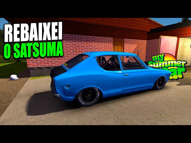 FUI COM SATSUMA BUSCAR AS GARRAFAS NO LIXÃO MY SUMMER CAR BRASIL