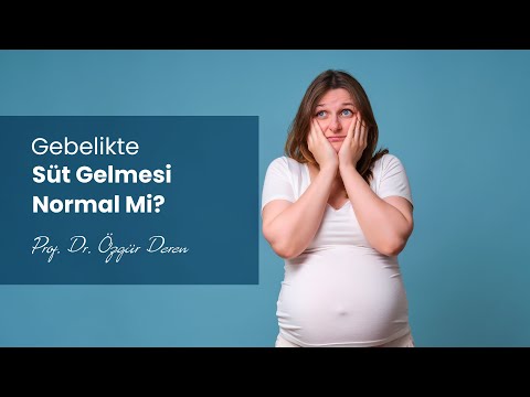 Hamileyken Süt Gelmesi Normal Mi? | Prof. Dr. Özgür Deren | Perinatoloji Uzmanı