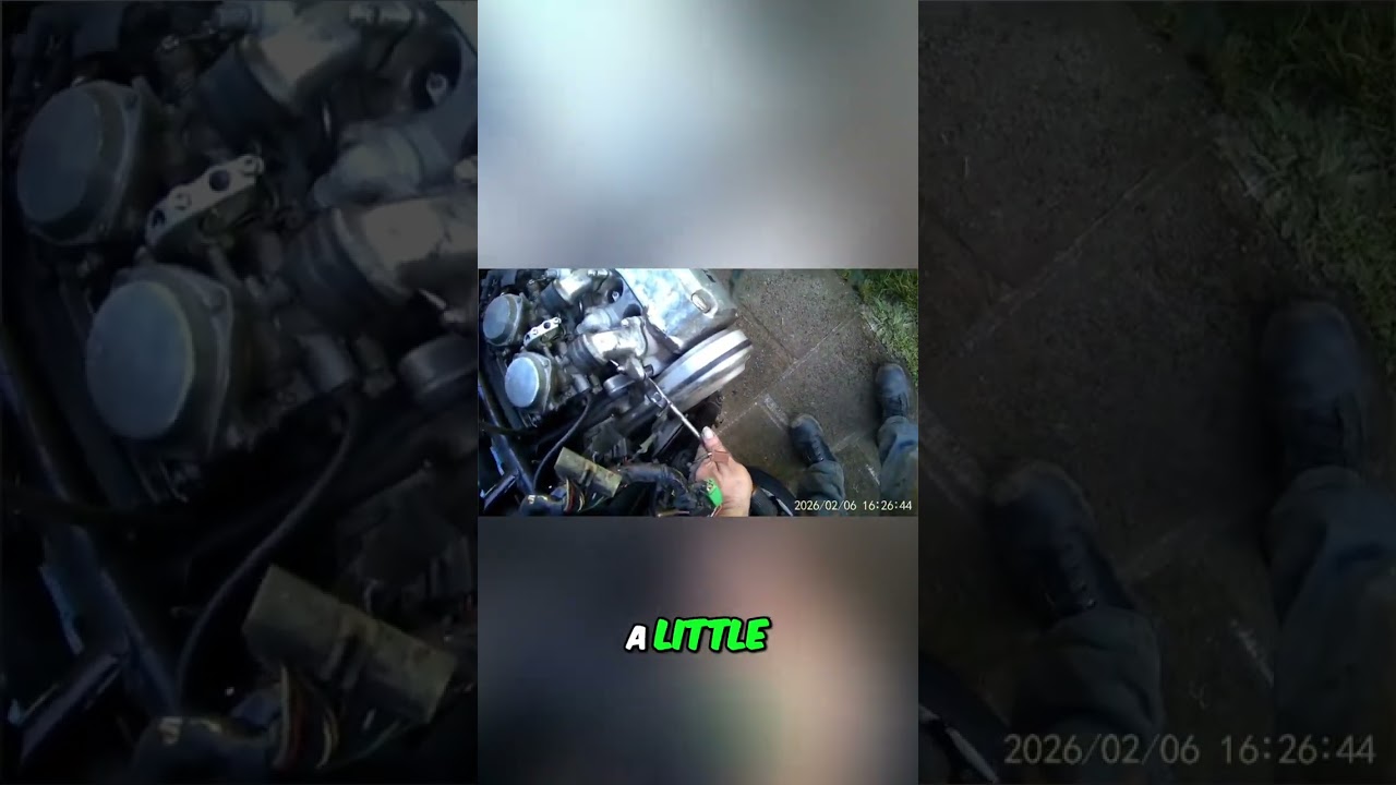 Motorcycle Manifold Boot INSTALL GONE WRONG! Fixing the FAIL #shorts