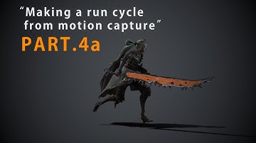 How to make a seamless run cycle from mocap data (PART.4a)