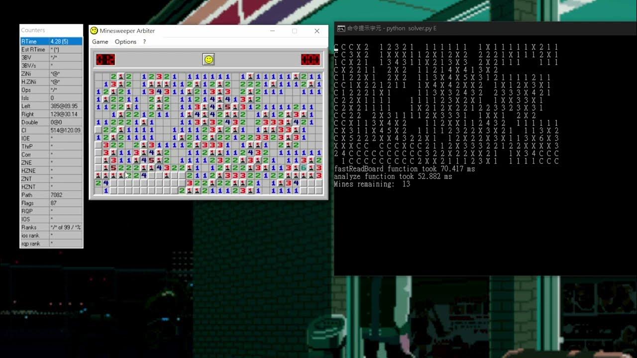 Minesweeper solver in python youtube