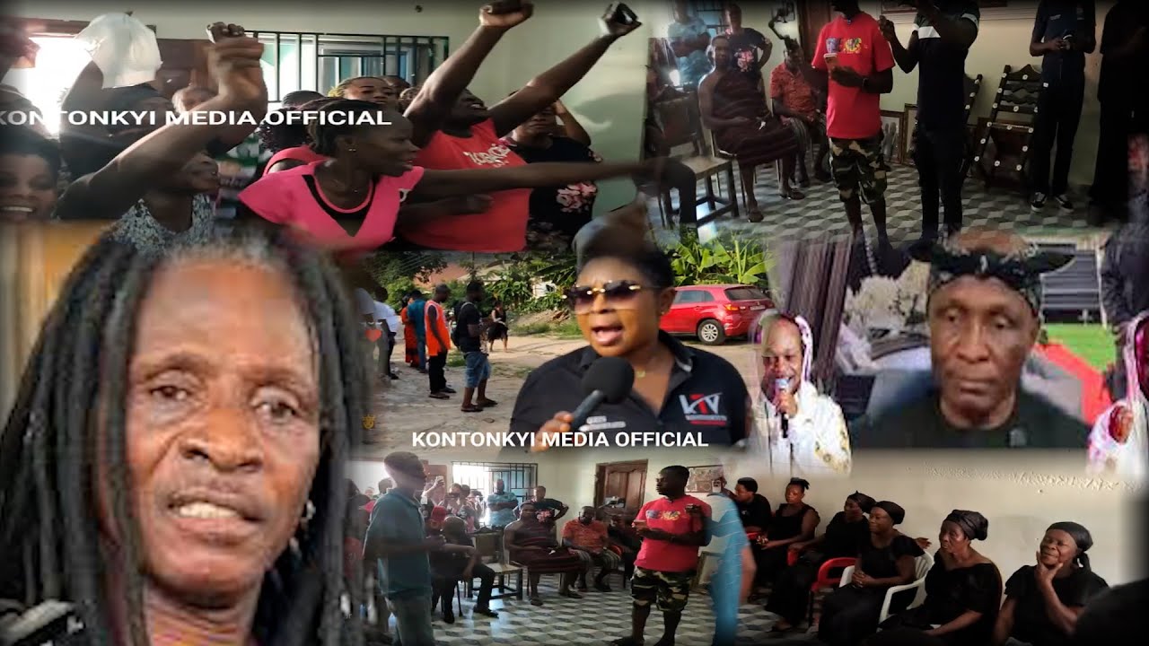 LIVE... ABUSUAPANIN KOFI OWUSU SERMON BEFORE ƐKOƆNA FAMILY AT PAAKOSO OVER DL'S BODY