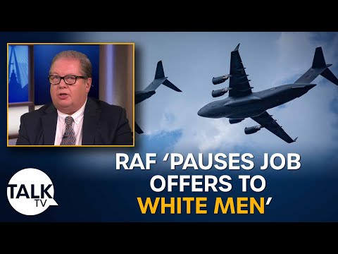 'What is the RAF for?' RAF pauses job offers to white men