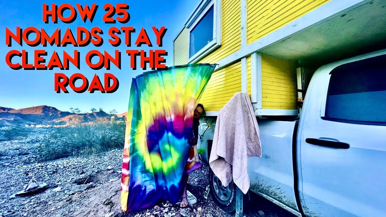 How Nomads STAY CLEAN ON THE ROAD