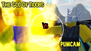 PUMCAM vs The God of Noobs (A Roblox Animated Video)