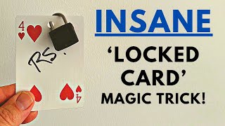 INSANE 'Locked Card' Magic Trick (Learn the Cool Secrets NOW.) Jay Sankey Tutorial screenshot 3