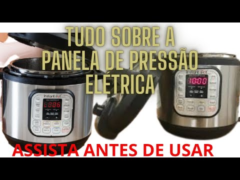 Vídeo: Quando a panela instantânea é despressurizada?