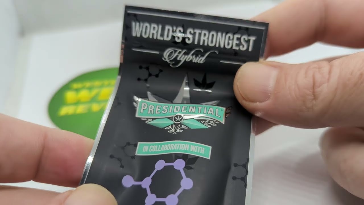 Presidential x THC Design 1.5g Gorilla Goo Moon Rock Blunt Gut