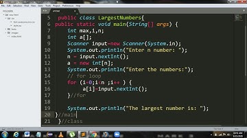 How to find the Largest Number among n digits in java | Java deginner