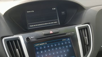 JC How to change/edit the home address in the navigation system of a 2018 Acura TLX