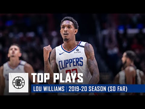 Lou Williams' Top Plays of the 2019-20 Season (So Far) | LA Clippers