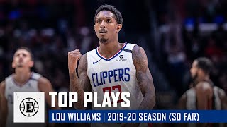 Lou Williams' Top Plays of the 2019-20 Season (So Far) | LA Clippers