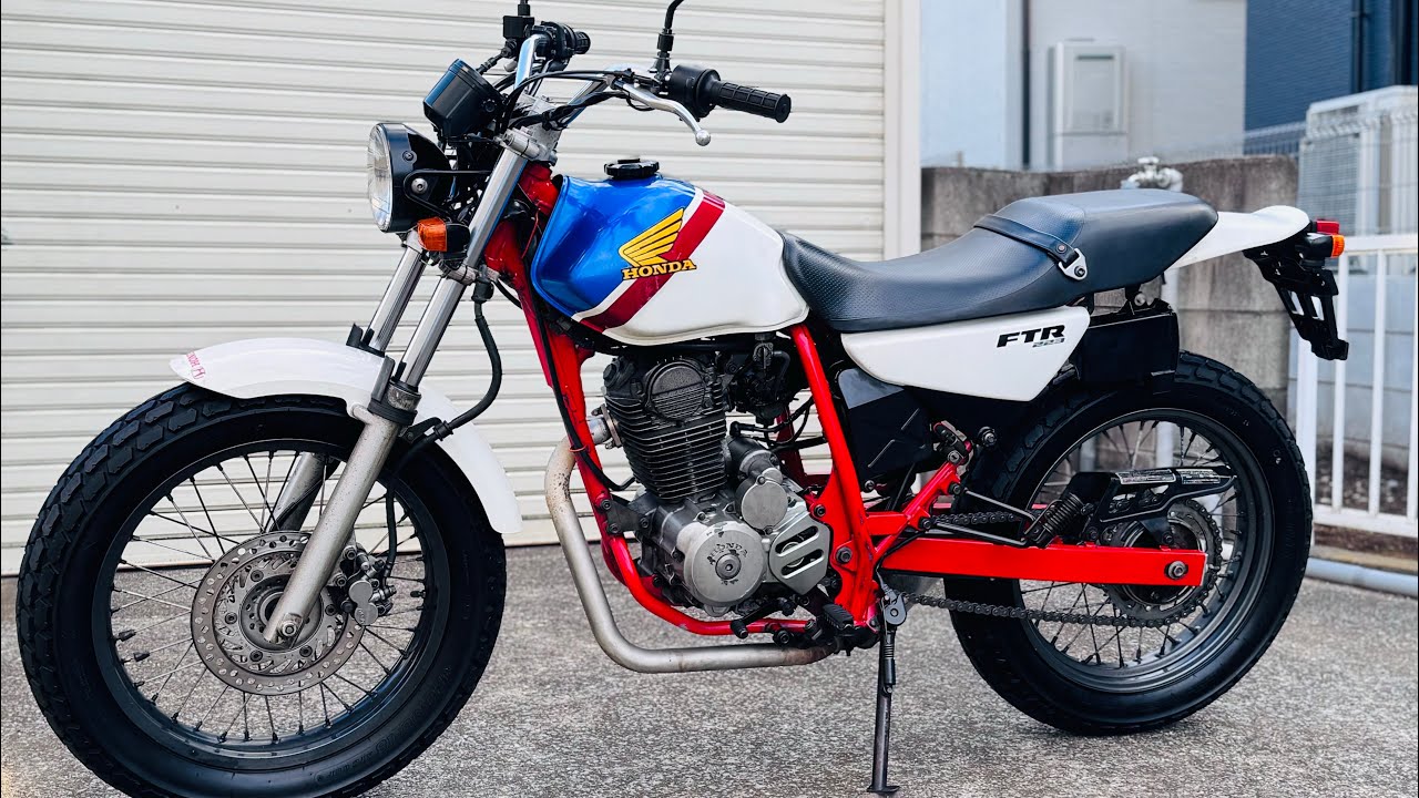 ☆HONDA FTR223☆ホンダ FTR223cc☆MC34- - YouTube