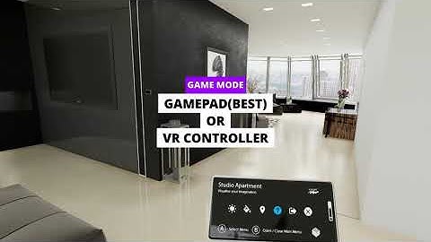 Unreal Engine - Virtual Reality features (V2)-Studio Apartment