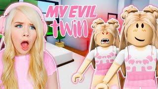 MY EVIL TWIN RUINED MY LIFE IN BROOKHAVEN! (ROBLOX BROOKHAVEN RP)