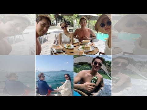 김상혁♥송다예, 요트투어부터 리조트 먹방까지...달달한 신혼여행