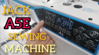 Jack A5E Sewing Machine Customer Tested