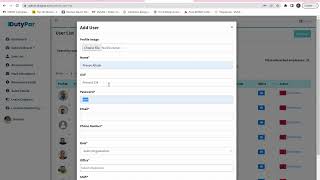 Dutypar - How to Add Users in your Organisation screenshot 4
