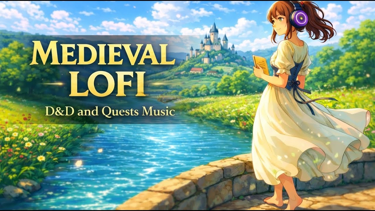 Medieval LoFi to Escape in a New Dimension | Taverns, Quests & D&D Nights