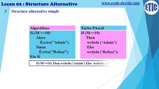 Programmation Lesson 02